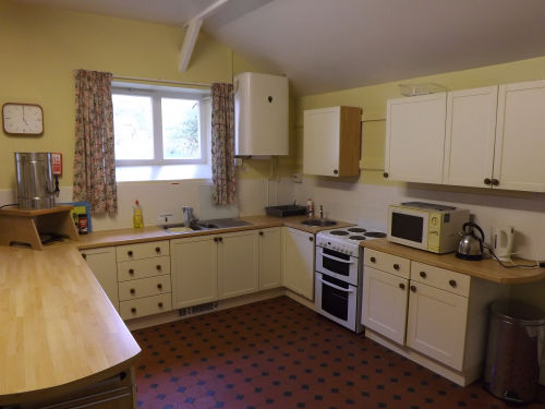 The Hall's modern kitchen